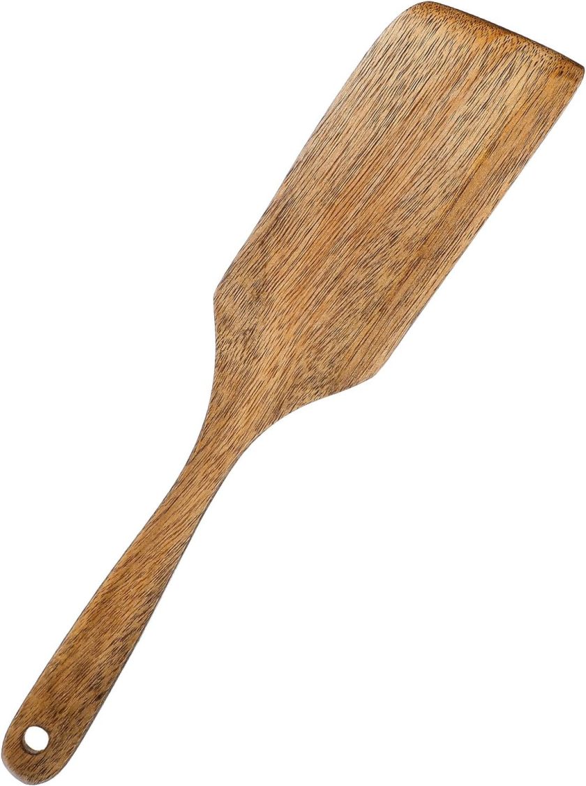 wooden spoon cooking spatula utensil wood spurtle scraper kitchen ladle bowl pancake food tilly living baking wok egg flipper oven cookware whisk scoop heat resistant pot holder fish home bakery sour